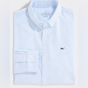 Vineyard Vines Boys Lightweight Performance Striped Shirt Size S (8-10)